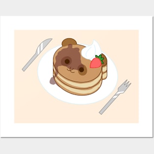 panda pancakes Posters and Art